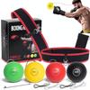 Four-level difficulty adjustable boxing reflex ball, mixed martial arts training equipment, target punching bag, designed specifically for training