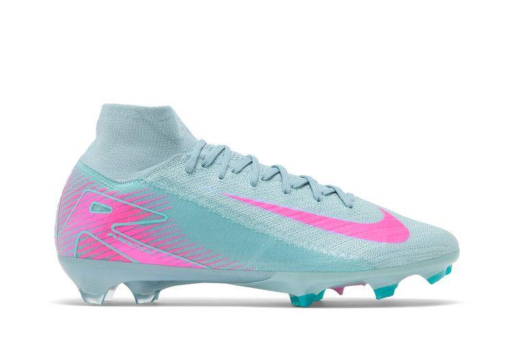 Adidași Bărbați Nike Zoom Mercurial Superfly 10 Elite FG Prism Pack Ocean Cube/Pink Blast
