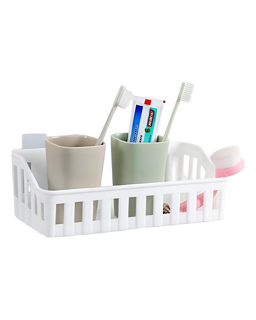 Universal Bathroom Hanging Rack Wall Storage Shelf Corner Basket Organizer