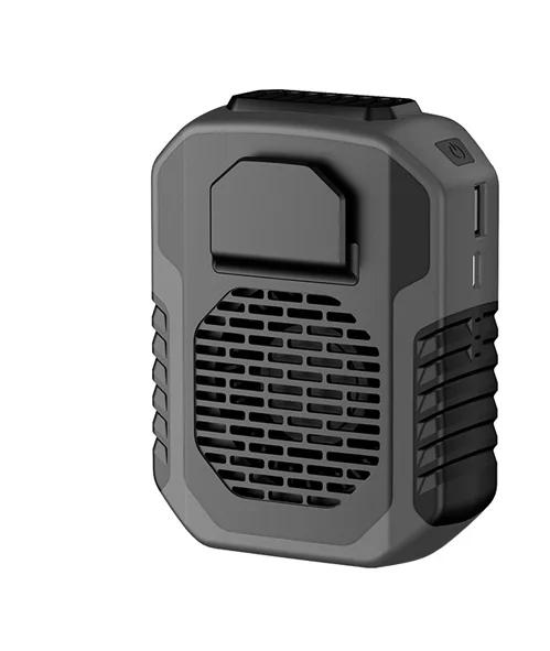 Портативный поясной вентилятор Powerbank Перезаряжаемый USB-вентилятор Летний многофункциональный подвесной поясной вентилятор с большой батареей Наружный маленький вентилятор