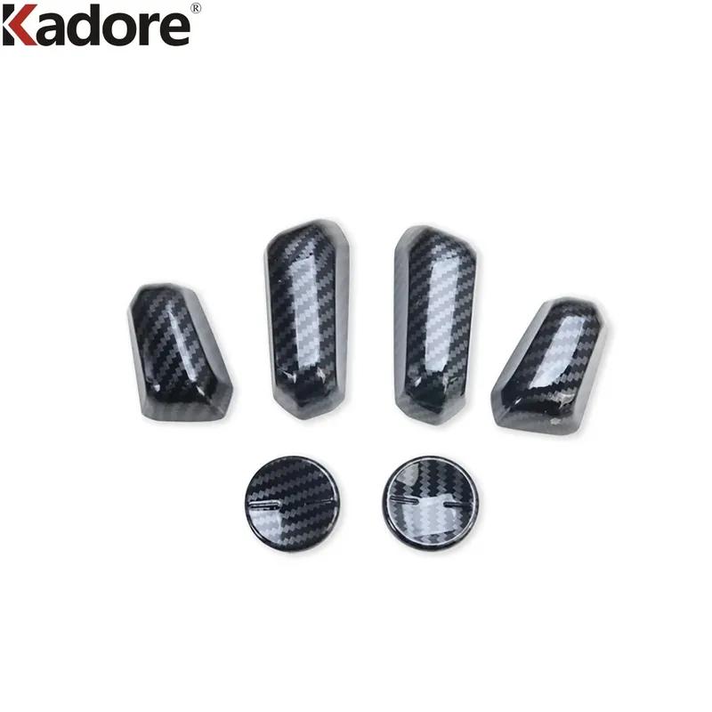 Car Seat Adjustment Switch Control Button Cover Trim For Lexus ES 250 350 300h -  2024 Carbon Interior Accessories