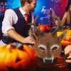 Halloween Christmas Deer Dress Up Party Props Mask Halloween Carnival Party Bar Nightclub Costume Half Face Cosplay