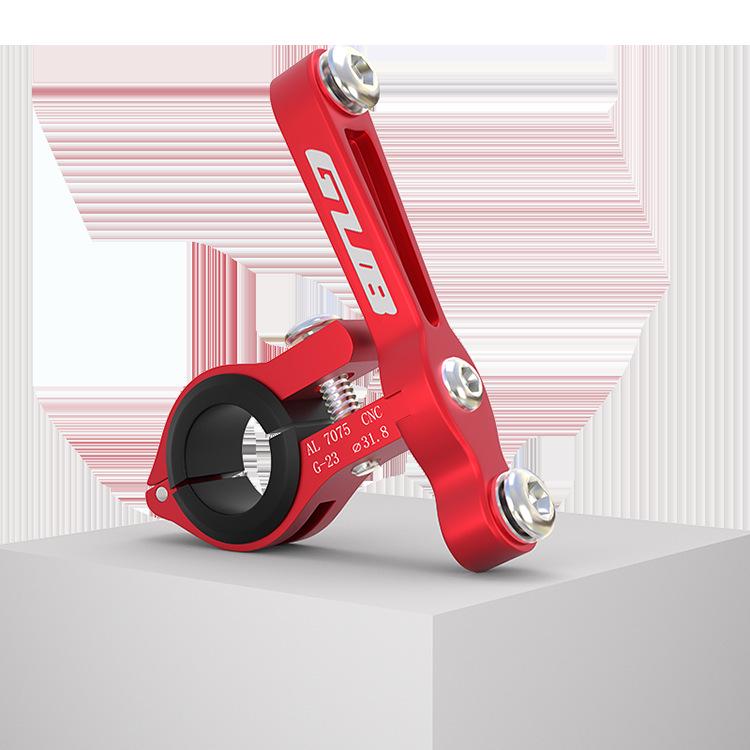 GUB G-23 Mountain Bike Aluminum Water Bottle Cage Adapter 22.2-31.8mm Round Tube Diameter