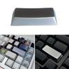 Original Height Zinc Alloy Keycap Silver Glossy 2.25U Keycap for Mechanical Keyboards Gamers and Programmers