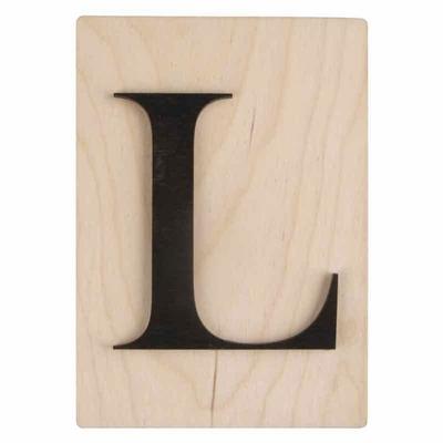 Decorative Wooden Letters - - Scrabble Style - 14.9 X 10.5 Cm - Wall-mounted - White