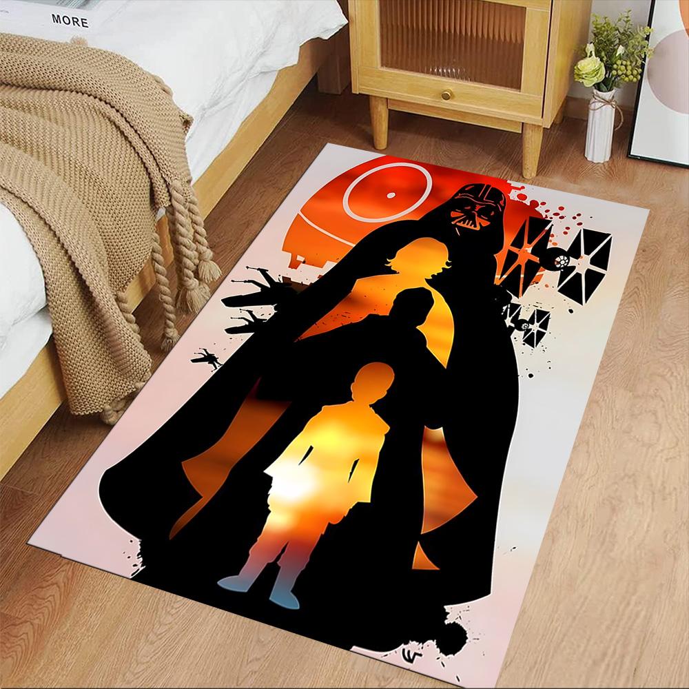 Star Wars Carpet Design for Hallway Entryway Dormitory Decorate Room Anti-slip Rug Office Home Decor Perfect Gift for Women Men