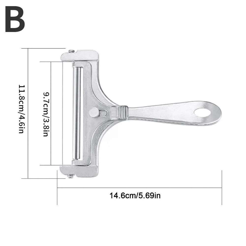 Adjustable Thickness Butter Cheese Shaved Cheese Slicer Cheese Scraper Kitchen Gadget Household Supplies