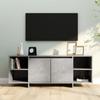 VidaXL TV Cabinet Concrete Grey 130x35x50 Cm Chipboard809588