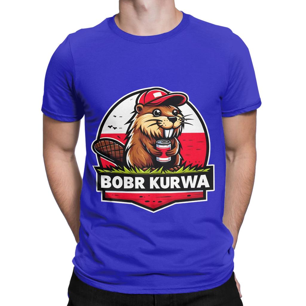 Bobr Kurwa Novelty 100 Cotton TShirt Bobr Kurwa Tops Tees For Unisex