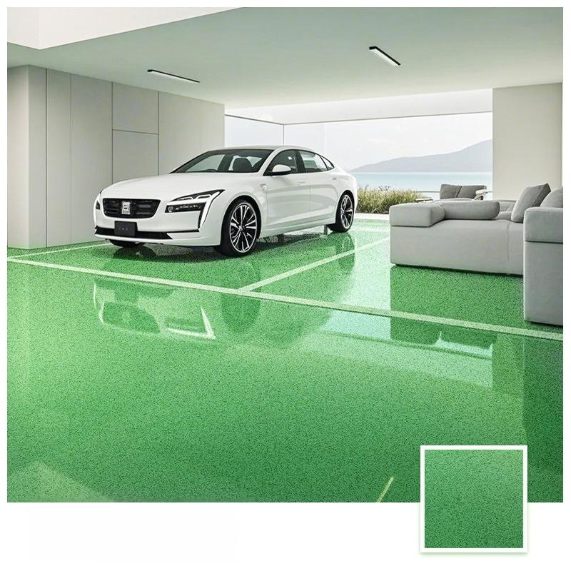 500g Solventfree Self-leveling Flat Epoxy Floor Paint Wear-Resistant Waterproof Color Sand Floor Coating Imitation Marble Paint