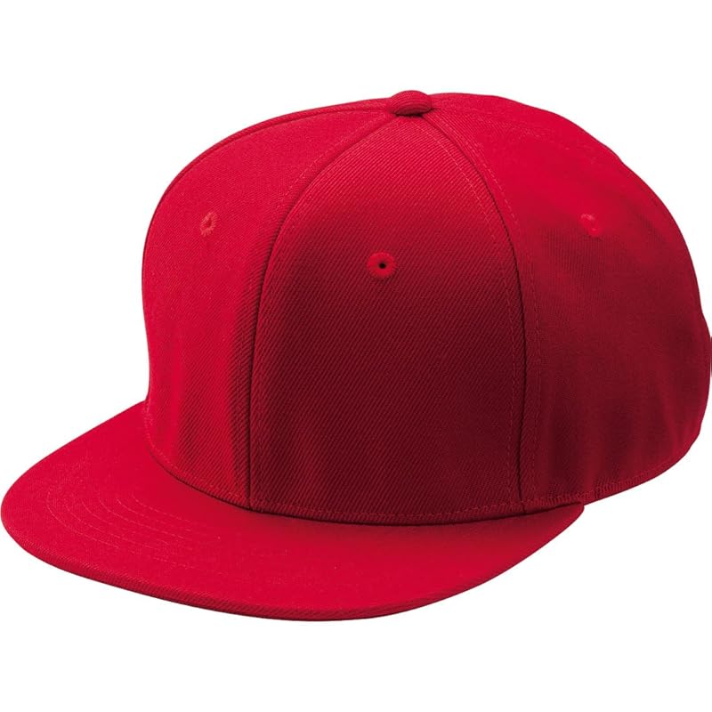 

[Cotton Staff] cap MC6623 men s red Japan F-(FREE size)