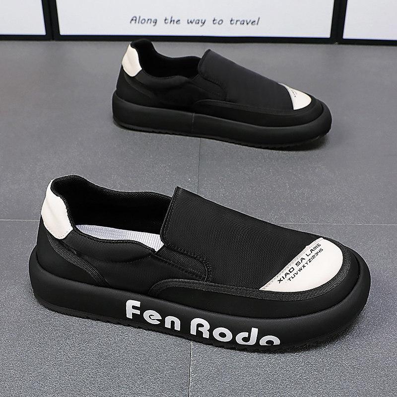 

Lazy shoes new spring and summer breathable low-top casual board shoes canvas shoes men s cloth shoes 39