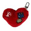 M03171 Брелок для сумки LV Lucky Heart брелок для сумки хутро Тримач для ключів Невикористаний