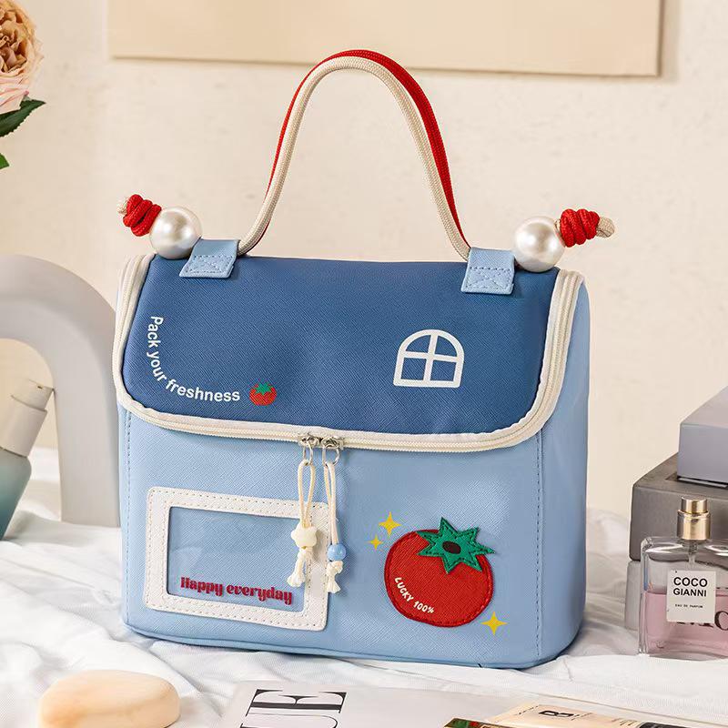 

2025 Cute Large Capacity Makeup & Toiletry Handbag 25 x 16 x 20.5 cm