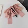 Korean Style Bow Vertical Clip Hairpin Bowknot Hair Clip Cute Cloth Banana Clip  Women