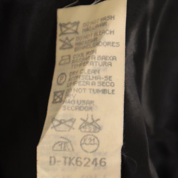 ARMANI JEANS Made in Italy Wool Blend Chester coat USA8 black Women Used