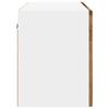 Wall Cabinet PORTO 2 Pcs Reclaimed Wood Look 60 X 31 X 40 Cm Engineered Wood