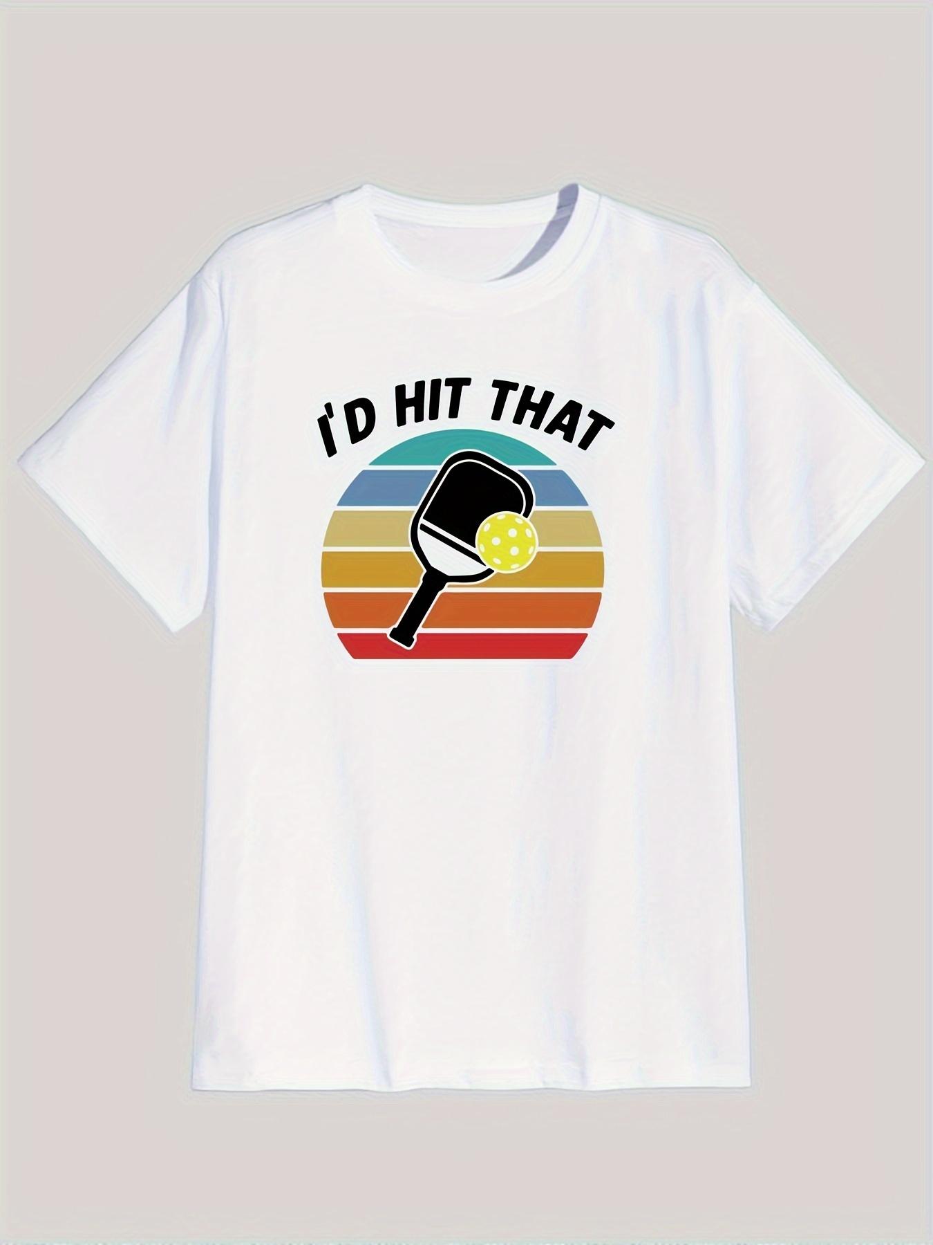 

Unisex s Front Printed Short-sleeved T-shirt - Comfortable & Breathable Casual Tops for Summer, Spring & Fall L