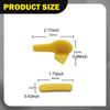 10 Pairs of Tire Changer Duckhead Inserts Rim Protector Adapters Yellow Easy to Install for