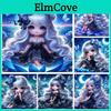Diy Cartoon Square Diamond Princess Painting Kit Girl Flower Cross Embroidery Handmade Mosaic Art Gift 2024 New Home Renovation