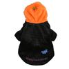 Dog Plush Clothes Thicken Padded Polyester Halloween Pumpkin  Demon Bat Pattern Pet Cat Plush Coa