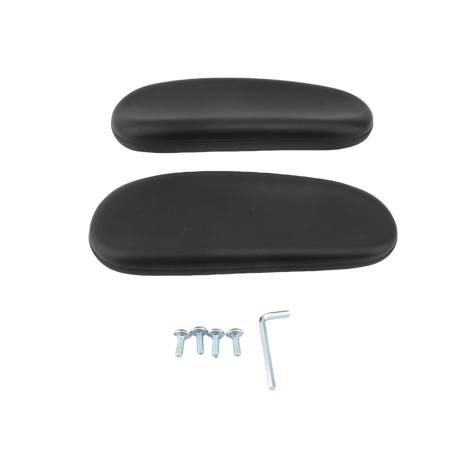 Accoudoir de Chaise Coussinets d'Accoudoir Remplacement Imperméabilisation Cuir PU   Accoudoir Pour Chaise de Jeu Chaise de Course