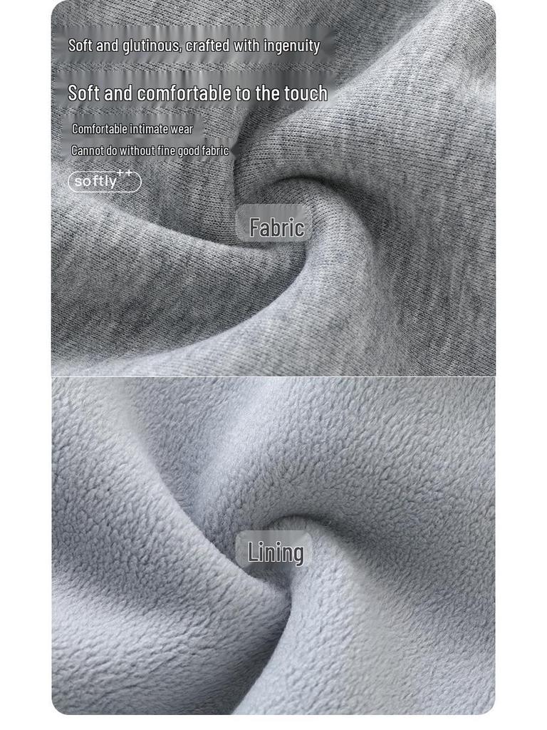 DUUDUU Thickened Fleece-Lined Pants for Newborns - A-Class Large Baby Sweatpants for Autumn/Winter 2025