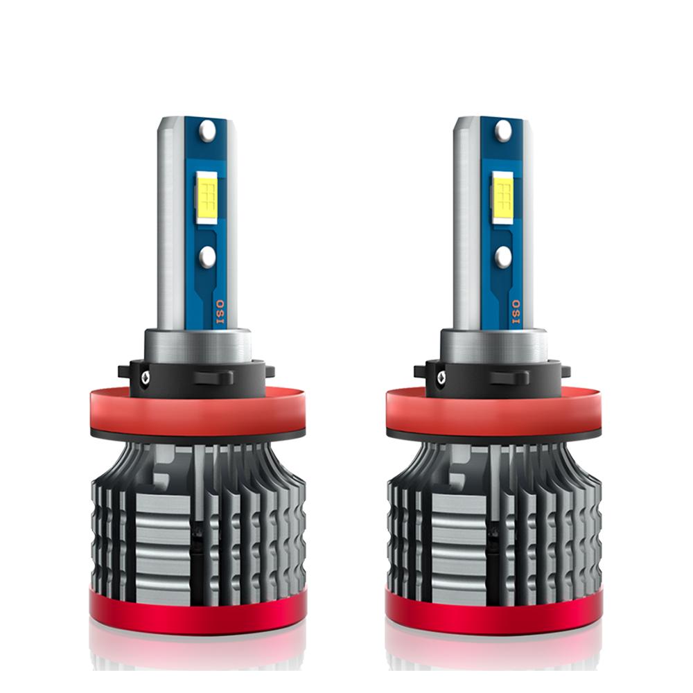 2PCS Super Brightness Car Lamps H11 Headlight Perfect Beam Pattern 26000LM 150W CSP Chips LED Built-in Drive Bulbs