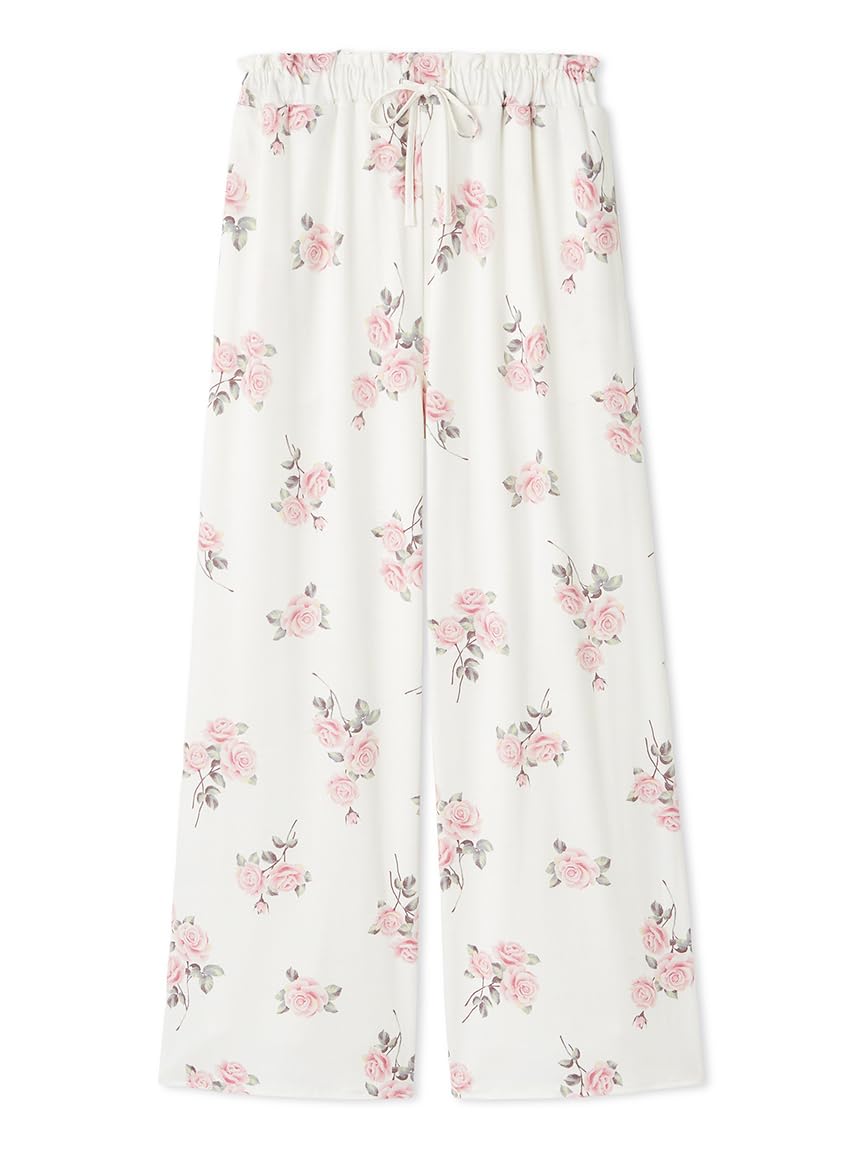 

Женские длинные брюки Gelato Pique со средним цветочным принтом (PWCP254263) розовый