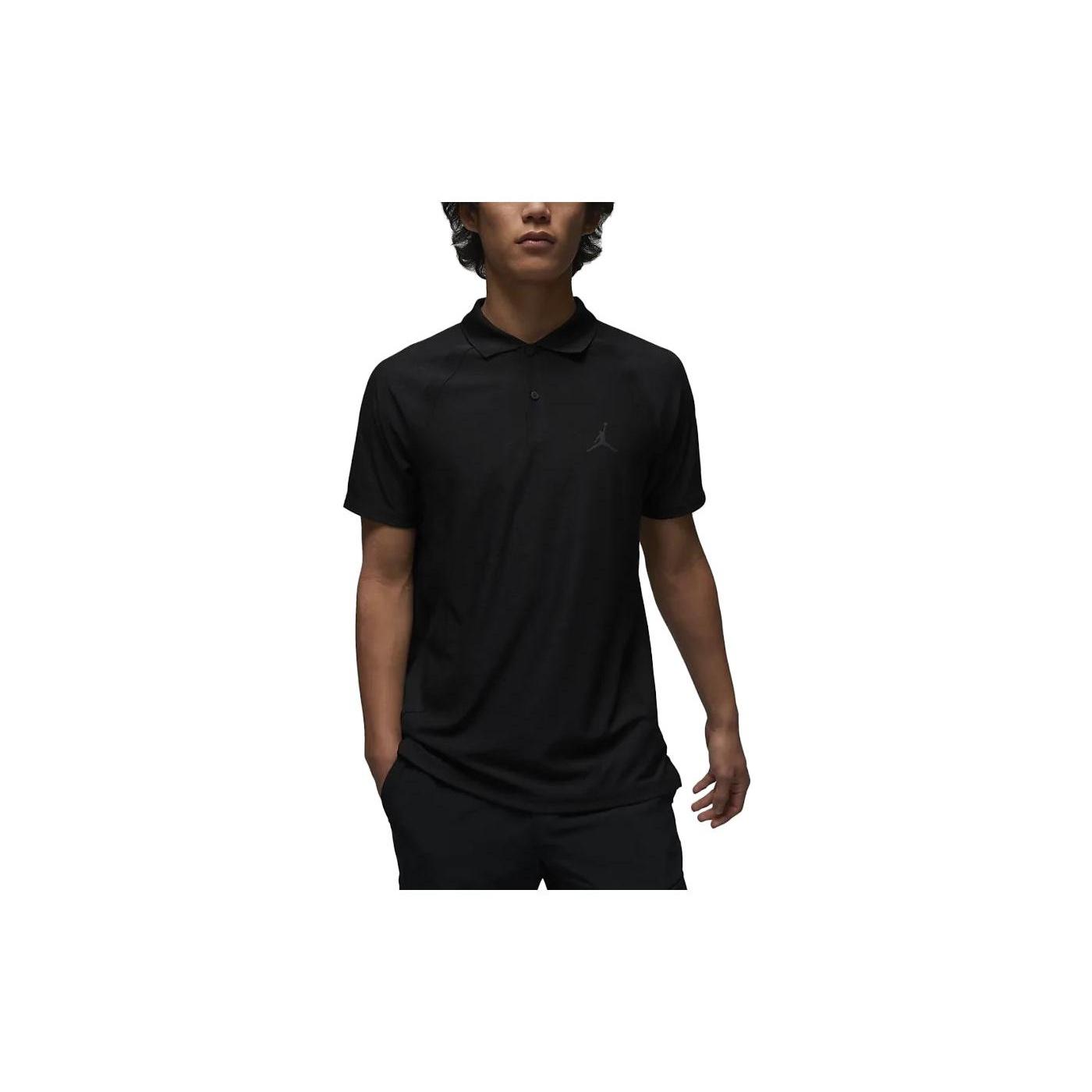 Air Jordan Dri-FIT ADV Sport Quick-Dry Golf Lapel T-Shirt Black Men s DZ0550-010 M