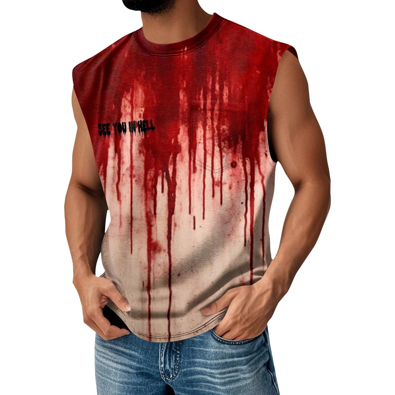 

Мужской летний однотонный спортивный жилет с карманами, мужской спортивный повседневный жилет XXL