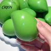 Stress Relief Toy Crunchy Mango Squeeze Ball, Color Changing Fidget with Crisp High-elastic Sound, High Elastic Decompression for Anxiety Relief,