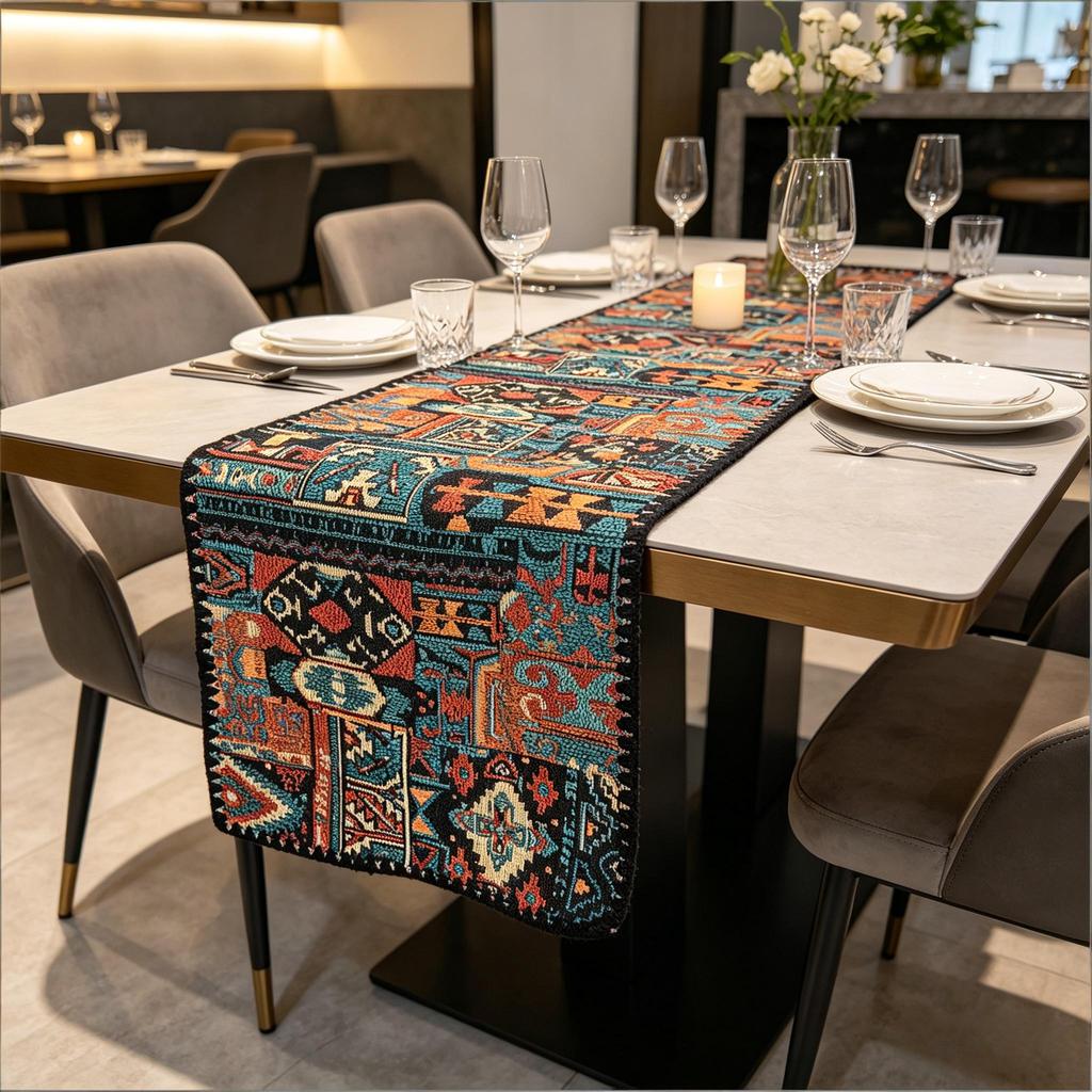 All-match Tablecloth Mat Dining Table, TV Cabinet & Center Table Nordic Cotton Linen Table Runner
