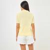 Knitted Sweater T shirt Women Tops 2026 Summer New Short Sleeve Polo Sweater Casual Loose Lapel Sweater Fashion Casual T shirt