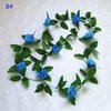24m Silk Long Rose Fake Flower Ivy Vine Leaf Garland Wedding Party Home Decor