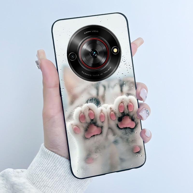 Phone Casing For ZTE Blade A75 5G Z2357N Nubia Focus 5G Case Luxury Dragon Cute Cool Boys Girls Black Soft TPU Back Shell Cover