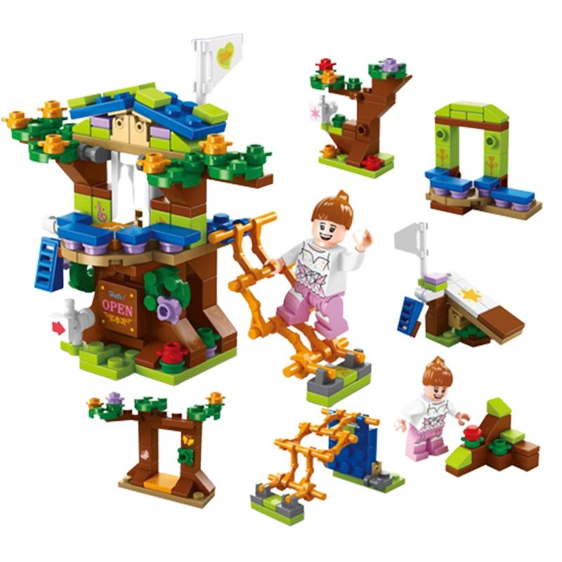 Discover The Excitement Of City Life With The Assembled Building Blocks Toy