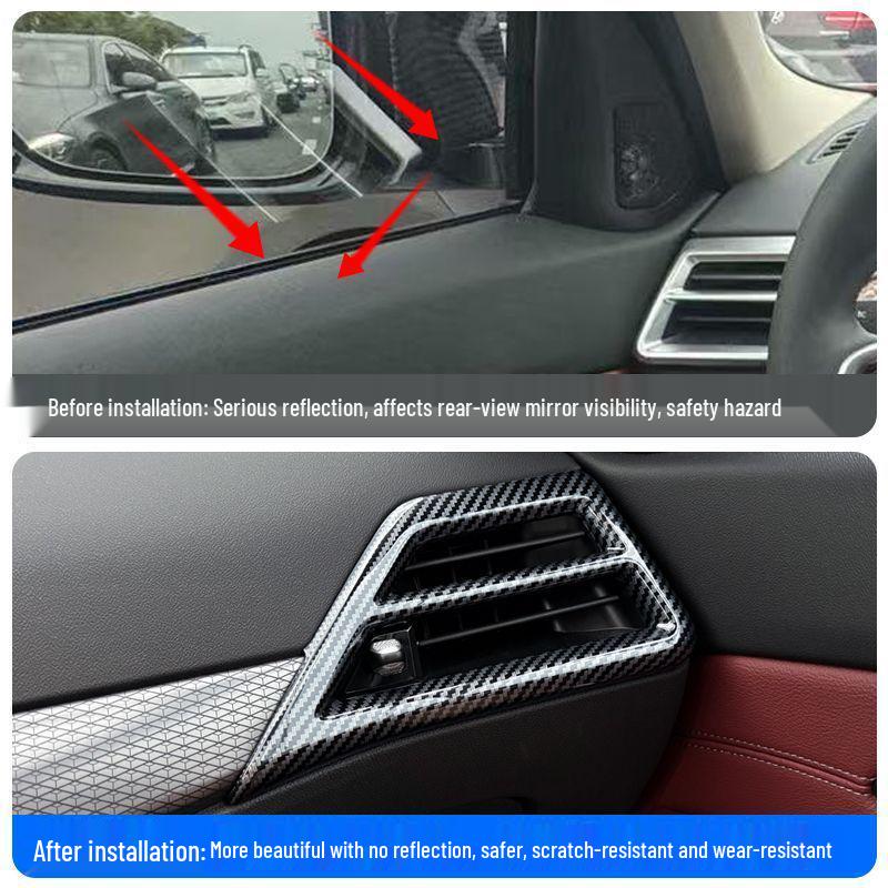 25-26 BMW 3 Series & 4 Series/i3/i4 Anti-Glare Air Vent Trim Cover for Interior Modification
