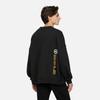 Evisu Logo Print Loose Fit Crew Neck Sweatshirt Men Sweatshirt Black 2EAGNM3SW5226OSCT