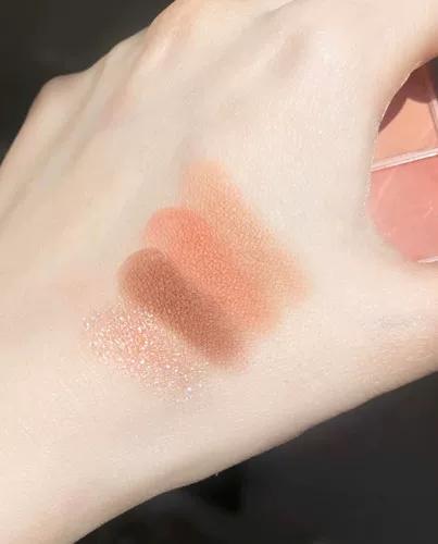 Little Red Book Recommendation Four Color Eyeshadow Palette 2021 New Arrival Earth Color Ins Super Popular Student Cheap Small Kit Portable