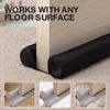 2 Pack Door Draft Stopper Adjustable Under Door Draft Blocker Door Sweep Weather Stripping Suitable for Interior/Exterior Doors