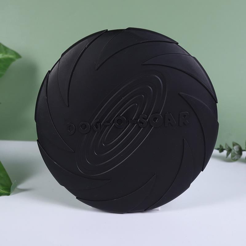 Silicone Floating Dog Frisbee Toy - Interactive & Bite-Resistant for Training and Teeth Grinding