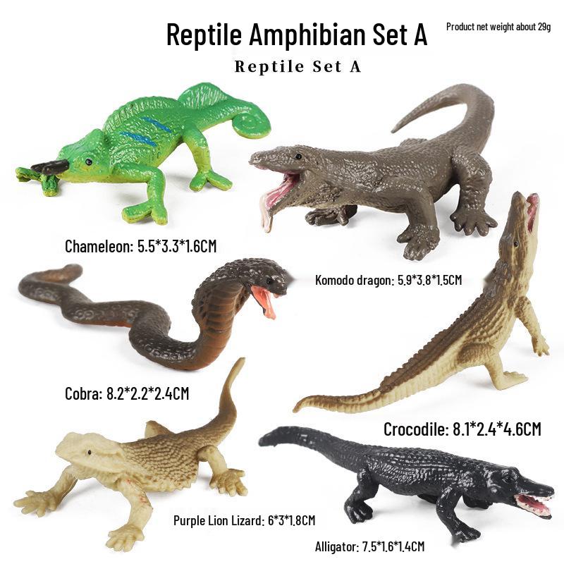 Mini Insect Model Set: Ant, Butterfly, Stag Beetle & Scorpion Toy for Kids