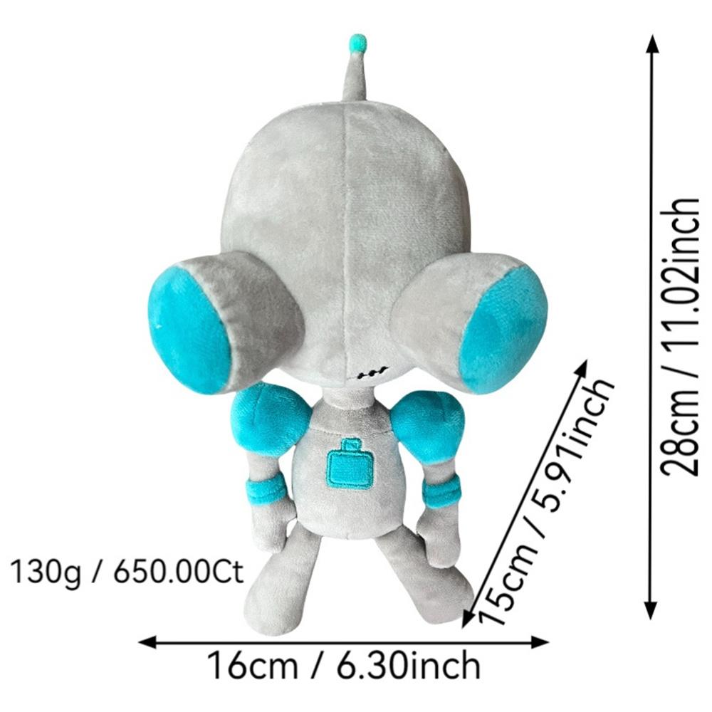 Alien Zim Dog Zombie 28Cm Soft Animal Great Gift Plush Doll Figure