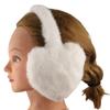 Windproof Winter Earflap Solid Color Women Ear Cover Fashion Love Heart Plush Earmuffs  Skiing