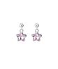 Vvv [Silver 925] Cubic Star Earrings