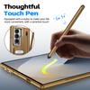 Magnetische Scharnierabdeckung Handyhülle für Samsung Galaxy Z Fold 7 6 5 4 3 Fold7 Displayschutzglas mit S Pen Halter Abdeckung