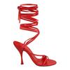 Victoria X5 Wrap Tie Sandals Red