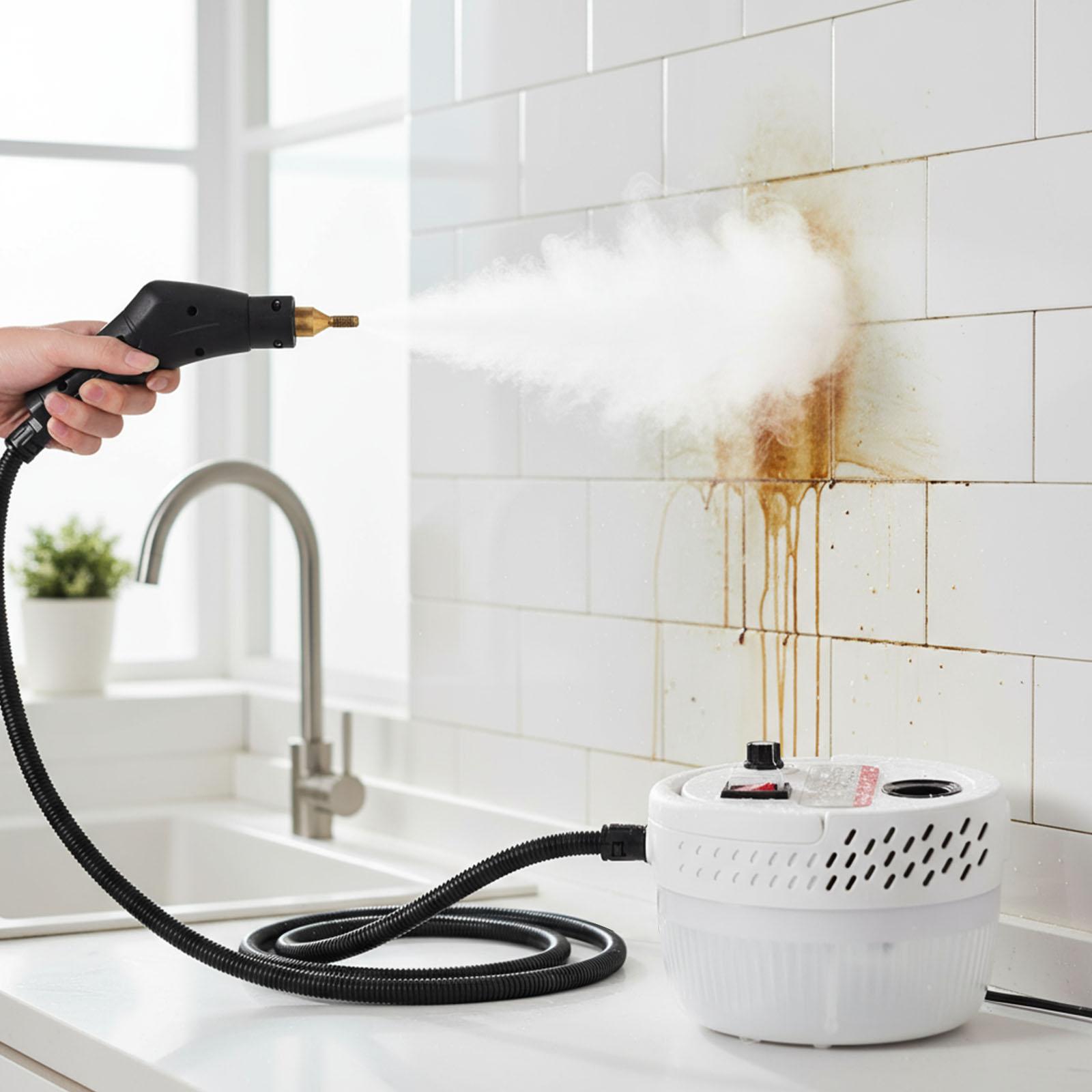 Бытовой пароочиститель 1500 Вт с насадками-щетками, мойка высокого давления с высокой температурой, 6 режимов, пароочистители для автомобиля, для бытовой техники China Mainland