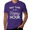 Nap time is my happy hour T-Shirt korean fashion plus sizes customs mens big and tall t shirts